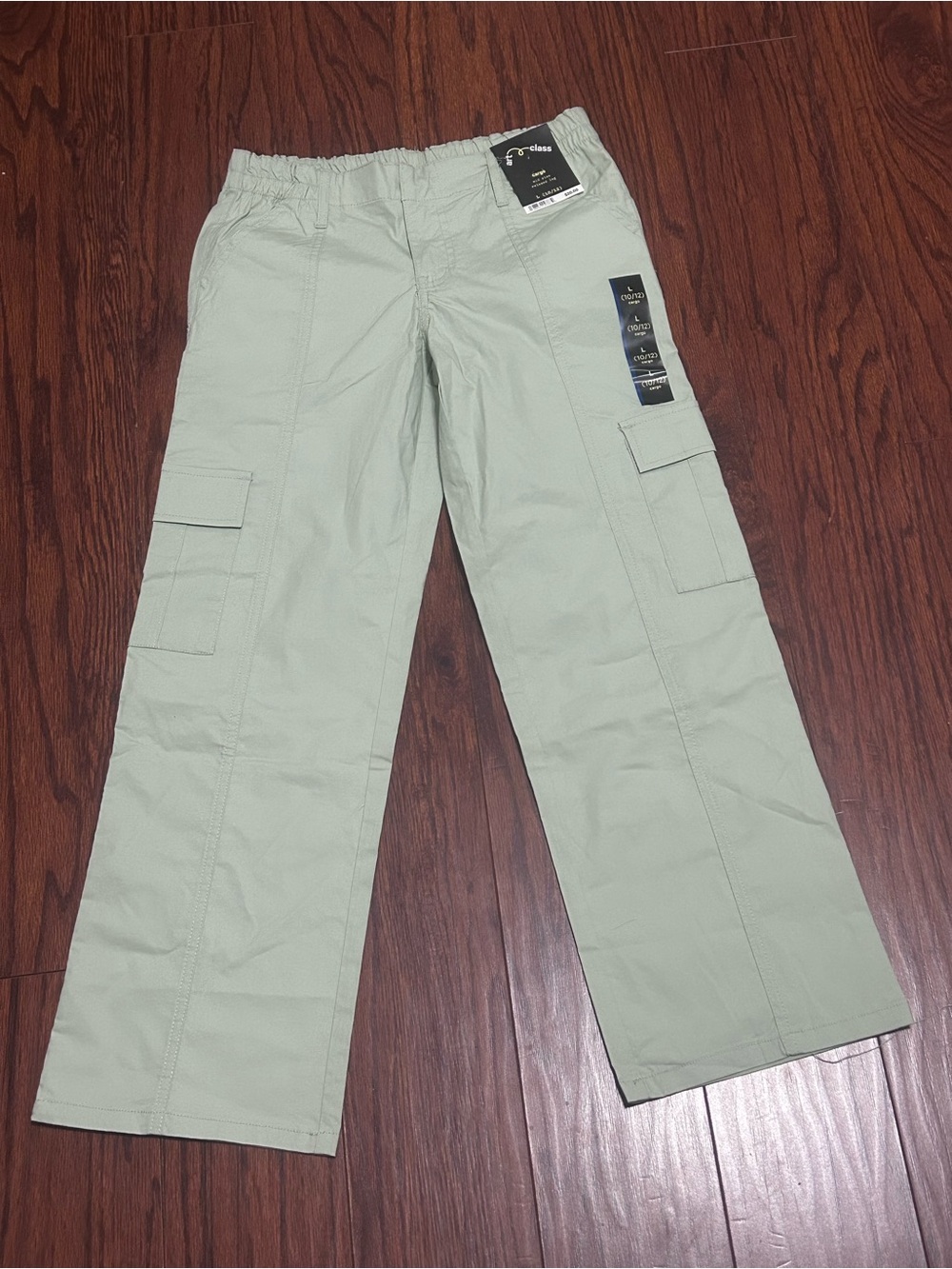 art class Sage Green Cargo Pants with Utility Pockets